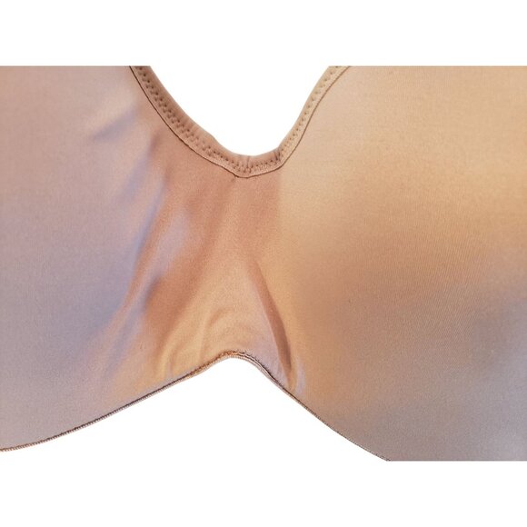 Dominique Oceane Women's Strapless Hidden Underwire Bra Nude Sz 36D - Picture 3 of 8